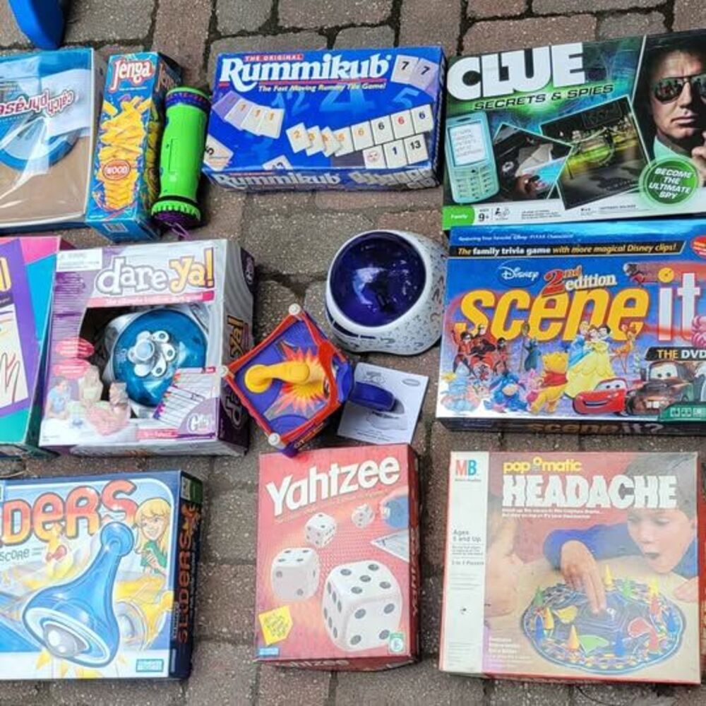 Lot Of Vintage Board Games
